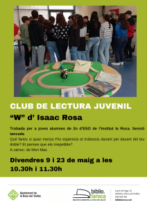 Club de lectura juvenil