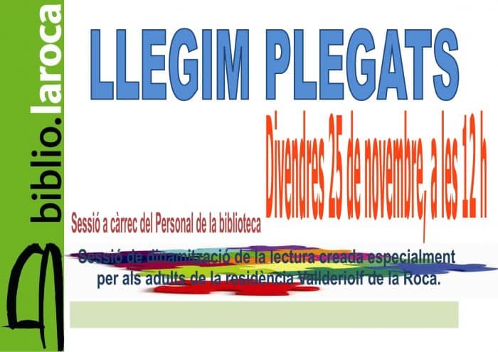 Llegim plegats