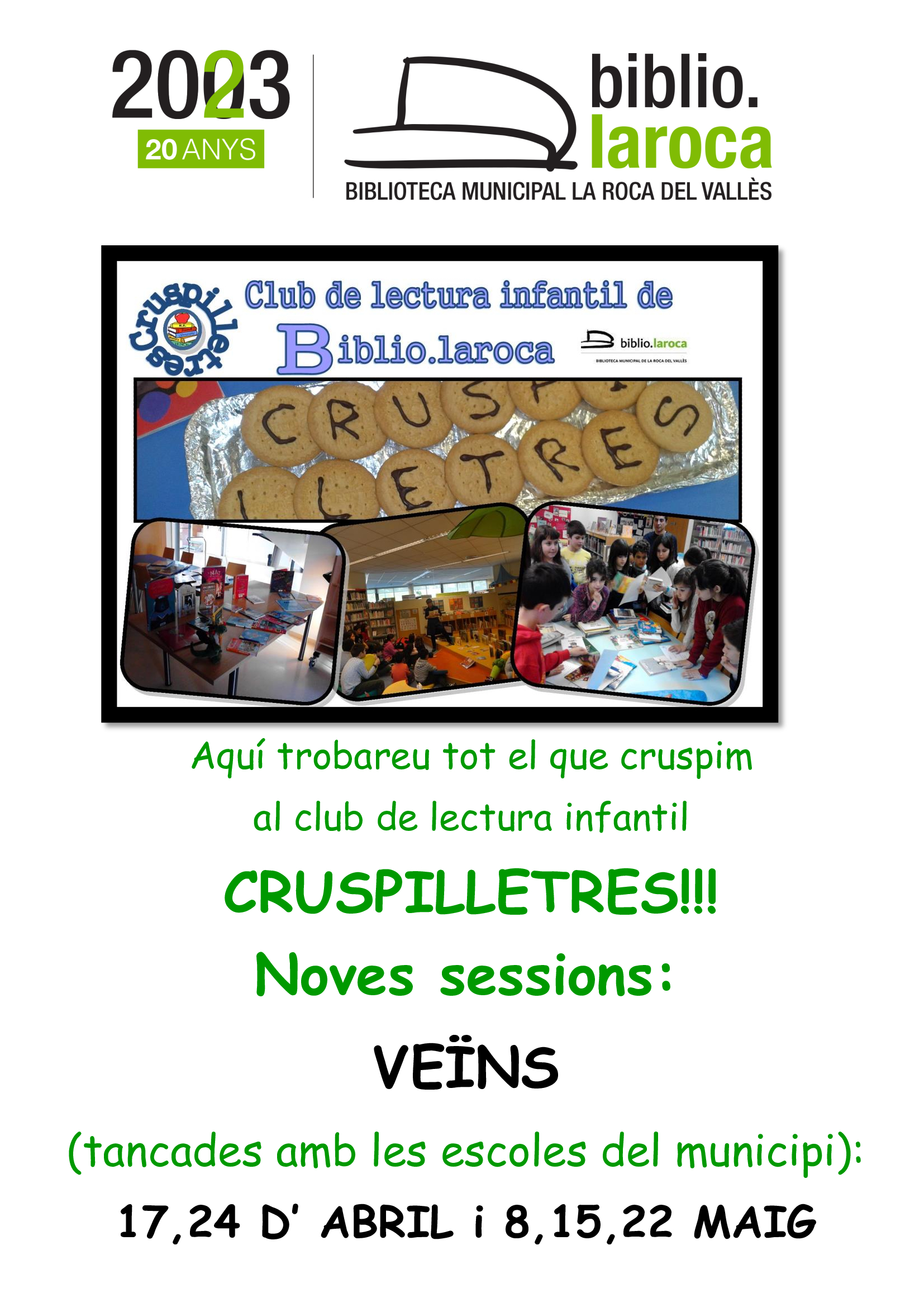 Club de lectura infantil: Els Cruspilletres: 