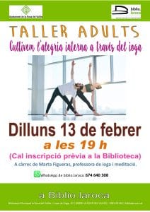 Taller de ioga per adults: 