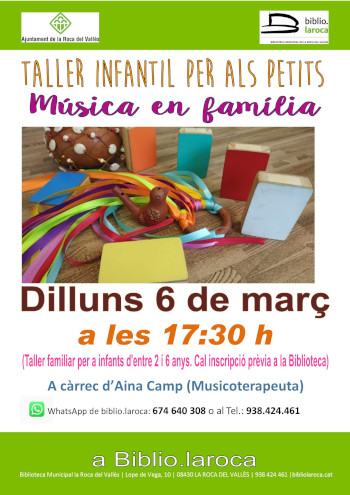 Taller infantil per als petits: 