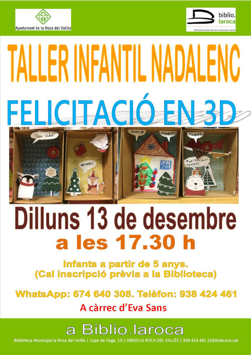 Taller Infantil Nadalenc