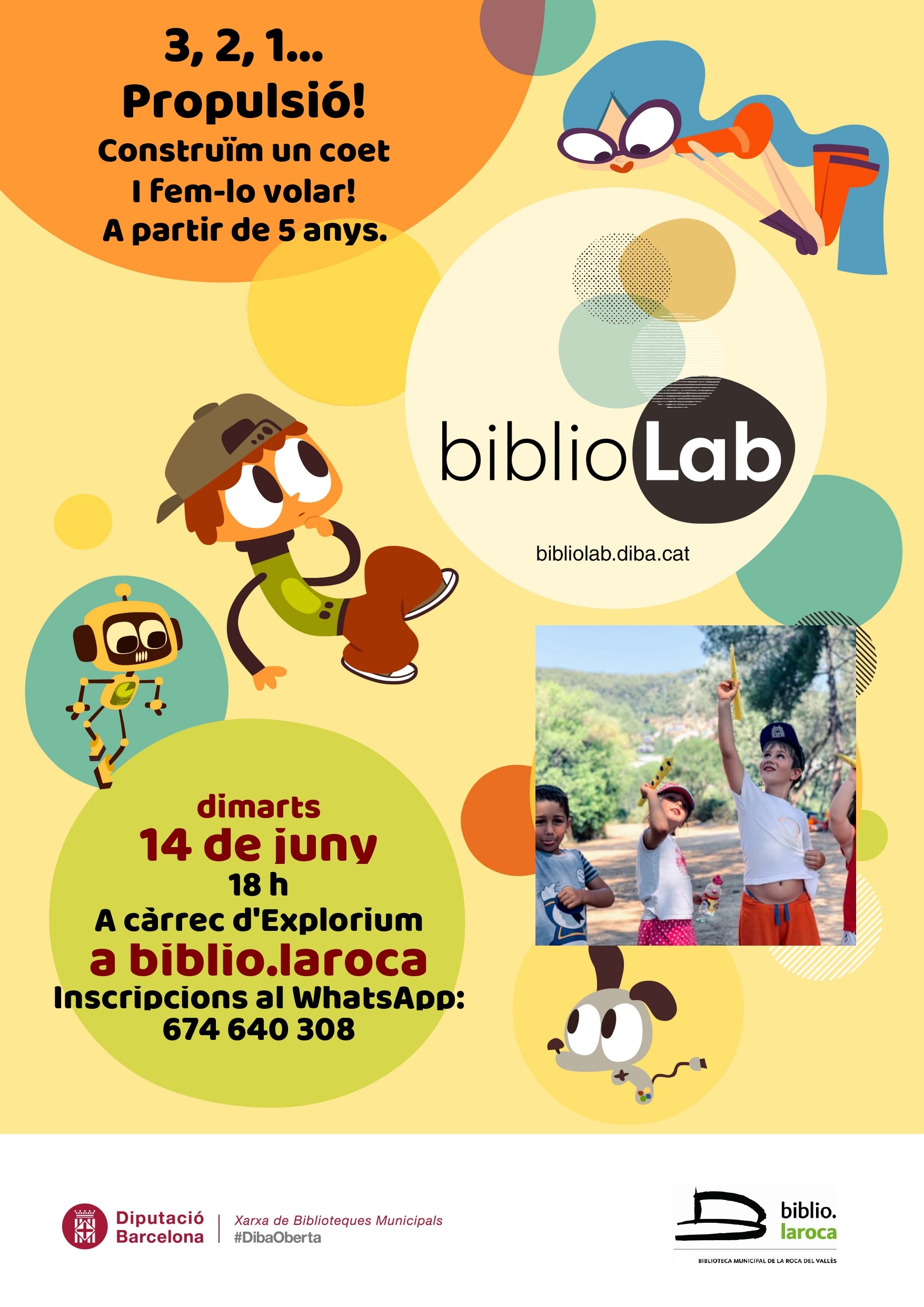 Taller infantil Bibliolab: 