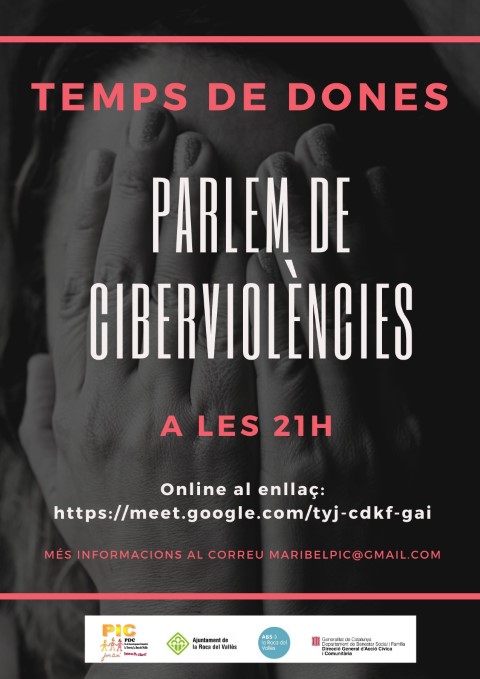 ACTIVITAT ONLINE- Temps de dones: Parlem de ciberviolències 