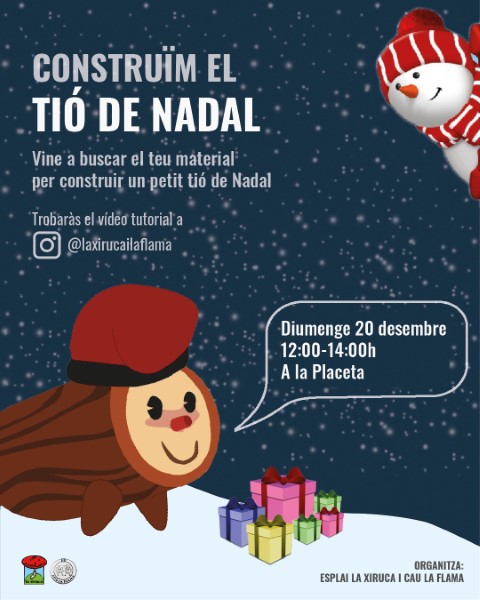 Construïm el Tió de Nadal