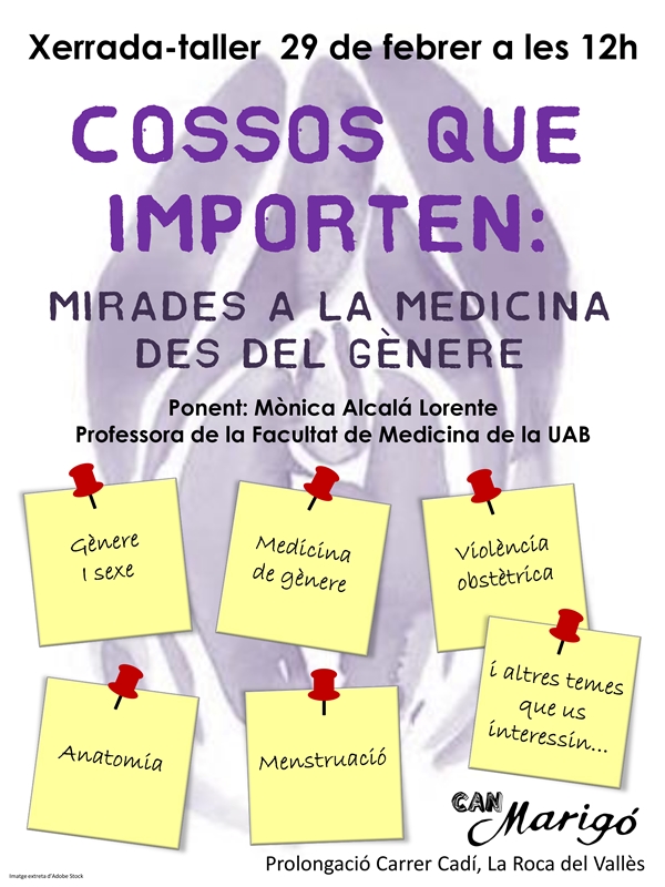 Xerrada "Cossos que importen: Mirades a la medicina des del gènere" 