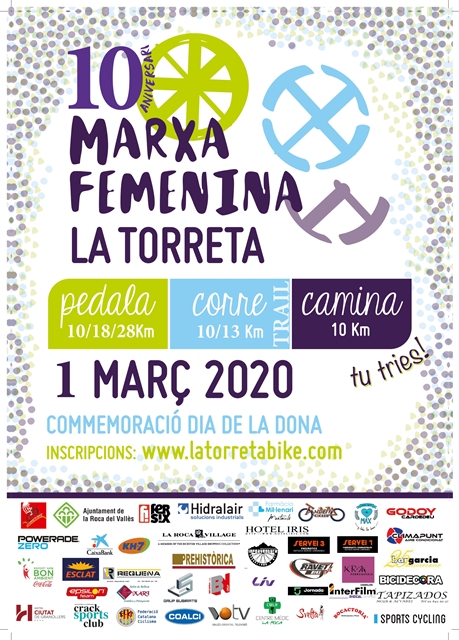 10è aniversari Marxa Femenina de la Torreta