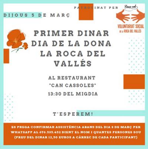 Dinar dia intenacional de la Dona a la Roca