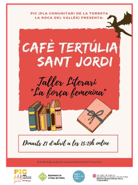 ACTIVITAT ONLINE: Cafè tertúlia amb el taller literari "La força femenina"