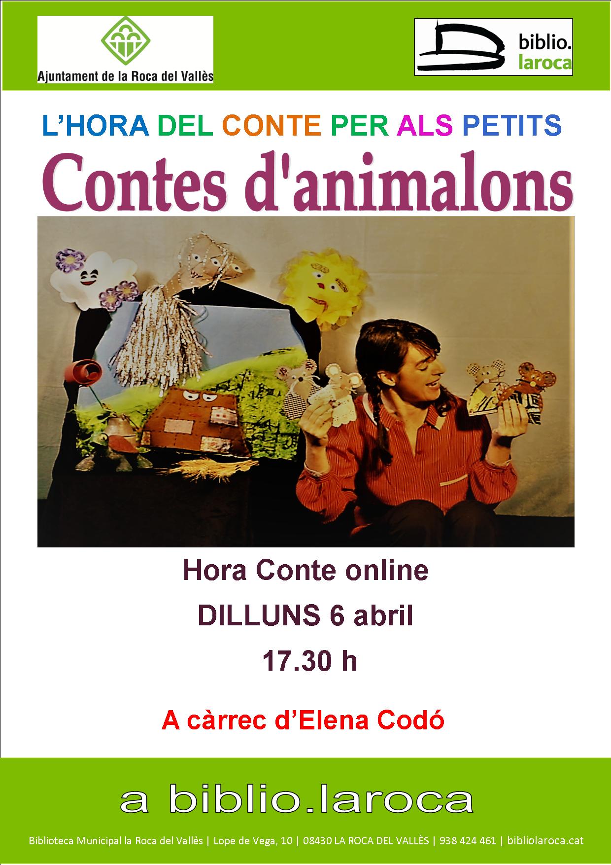 ONLINE: L'hora del conte per als petits: 