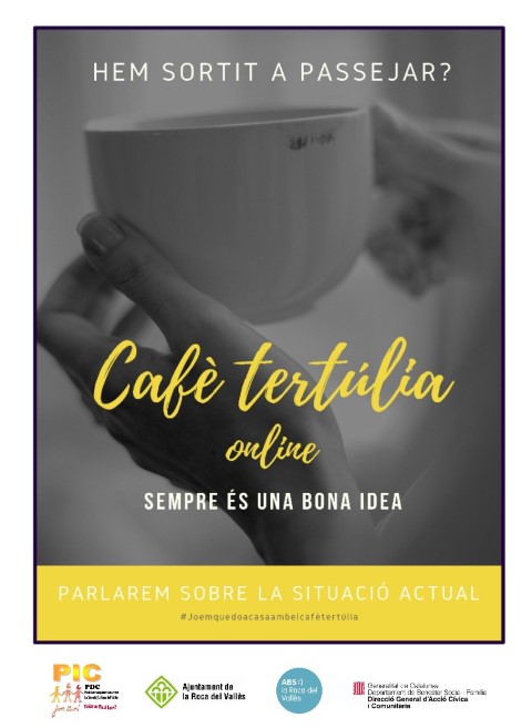 ACTIVITAT ONLINE: Cafè tertúlia especial 