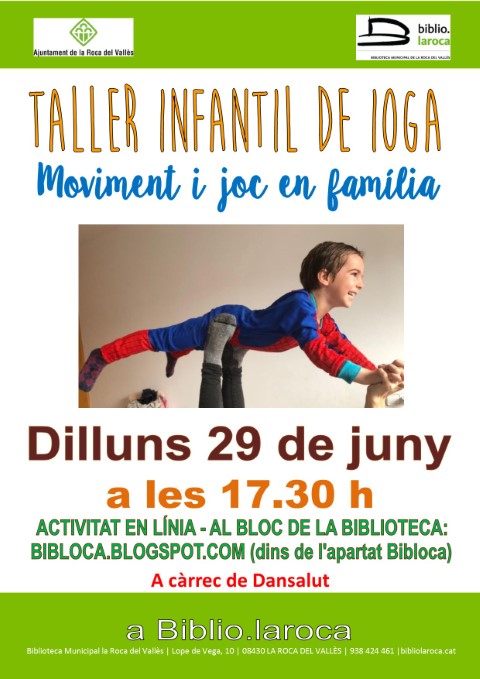 Taller infantil virtual: 