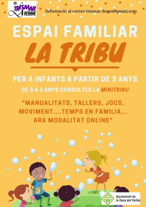 ACTIVITAT ONLINE: Espai familiar LA TRIBU: 