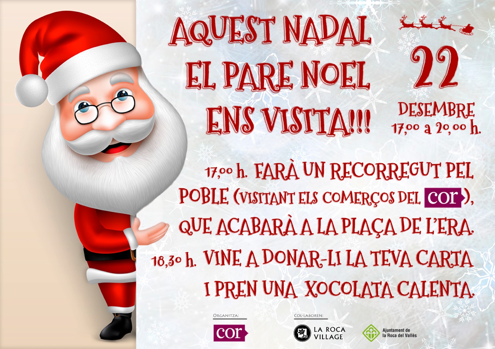 Aquest Nadal el Pare Noel ens visita