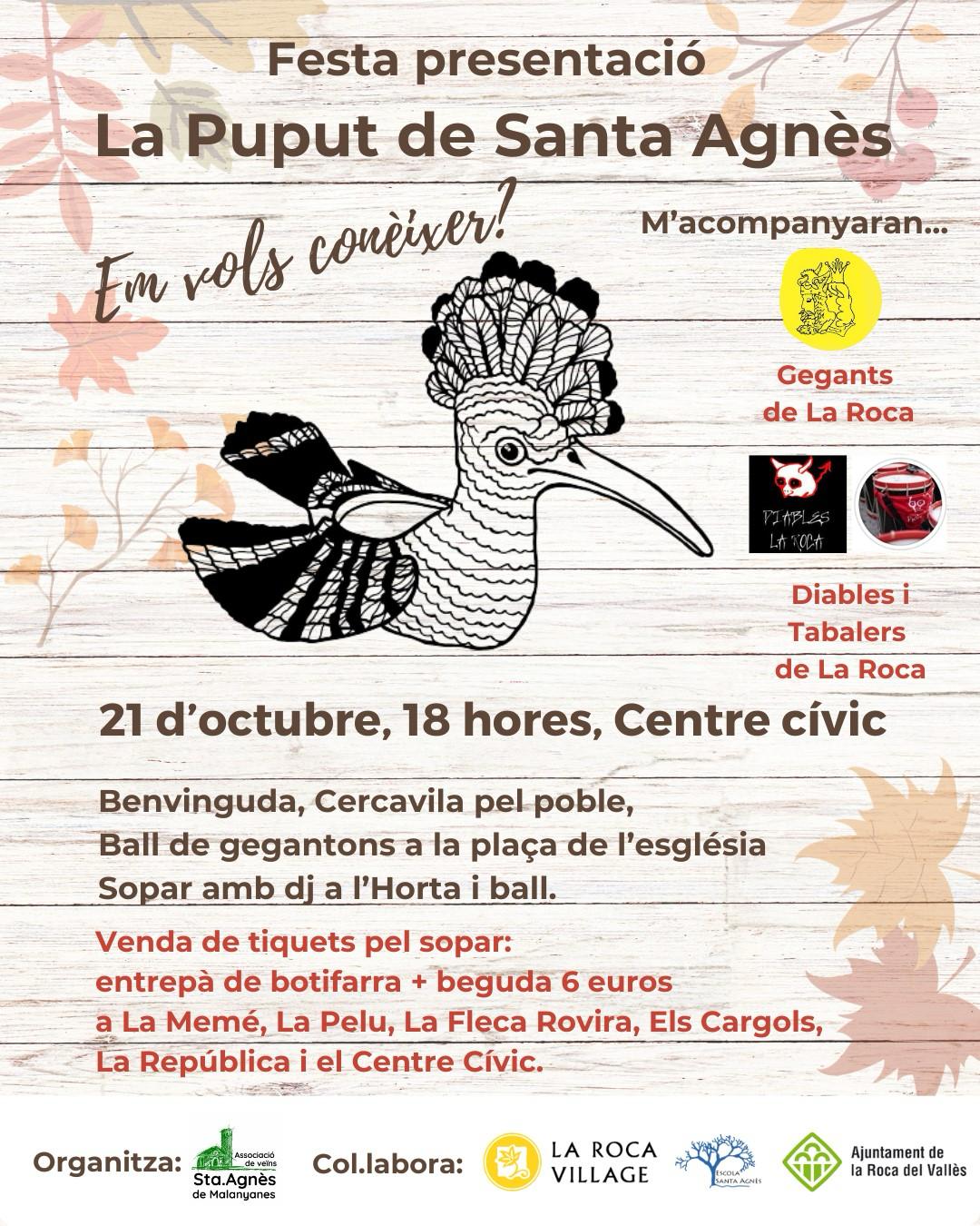 Festa presentació de La Puput de Santa Agnès