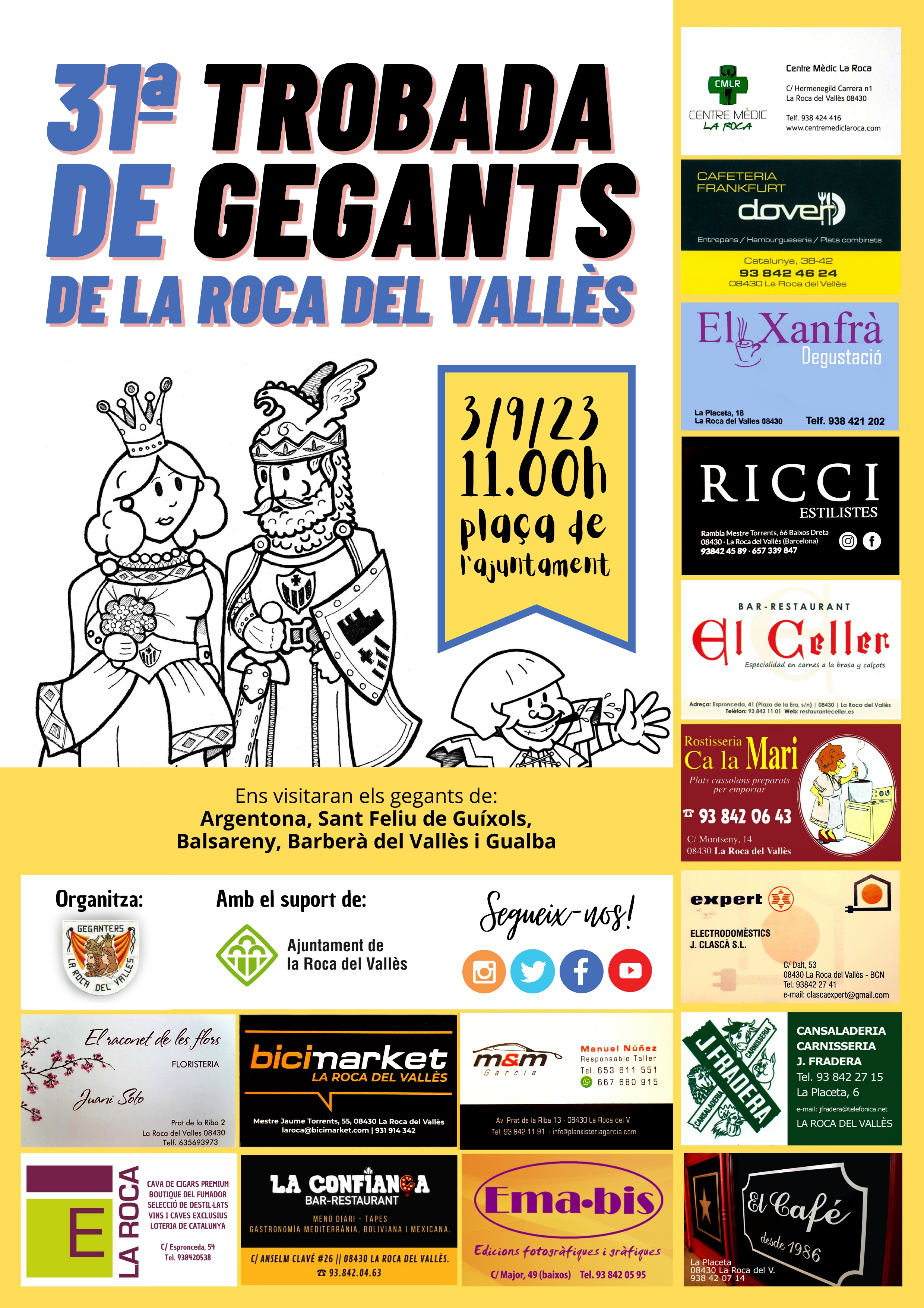 XXXI Trobada de Gegants de la Roca del Vallès