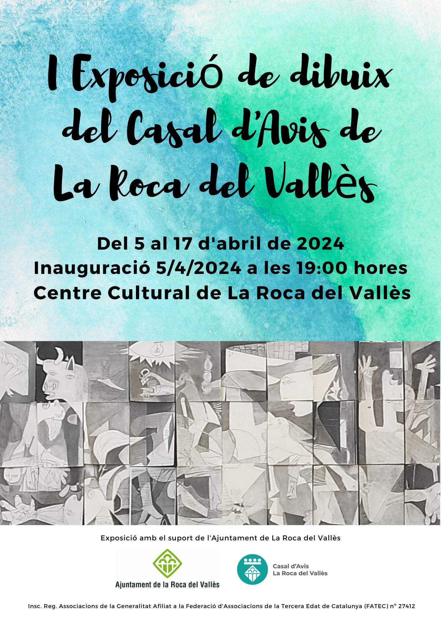 I Exposició de dibuix del Casal d'Avis de la Roca