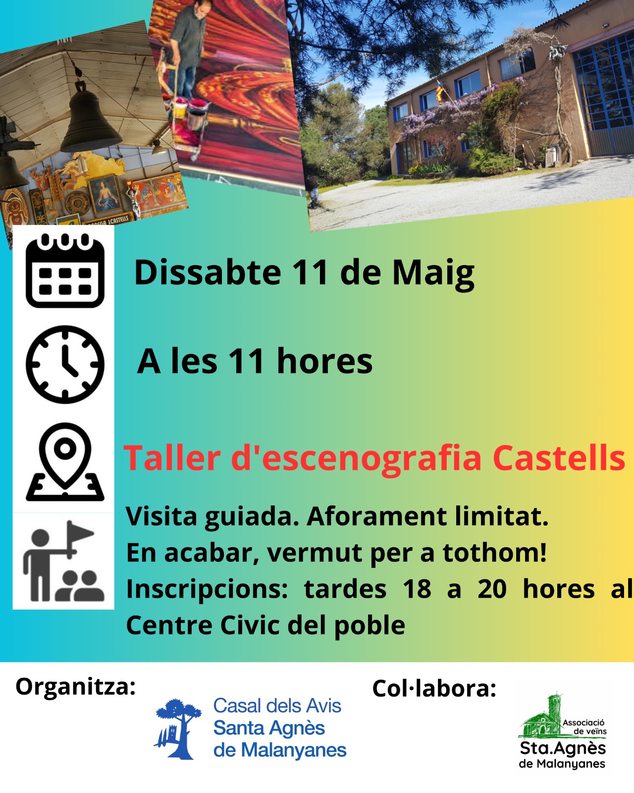 Cartell taller castells