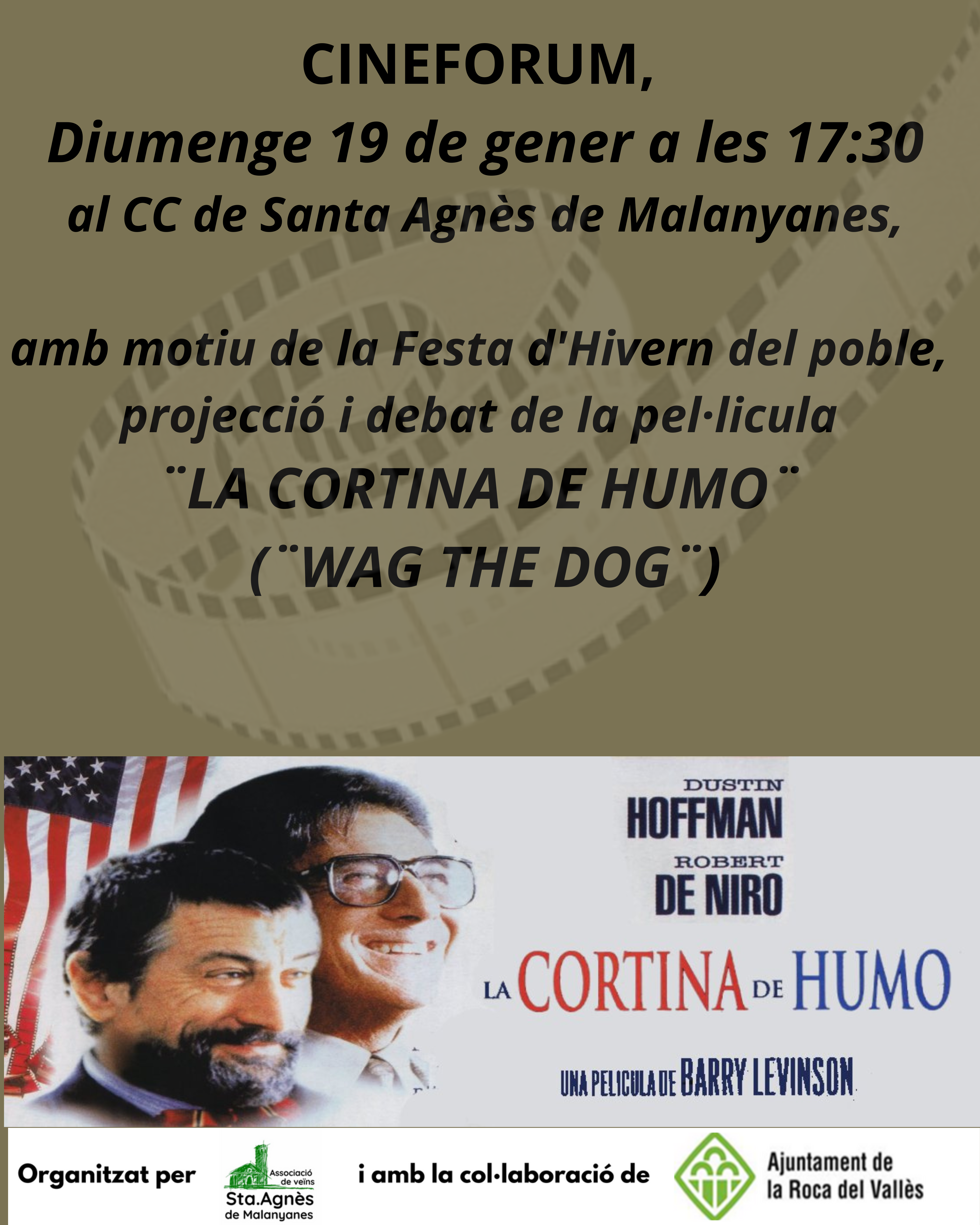 Cinefòrum - Sta. Agnès de Malanyanes