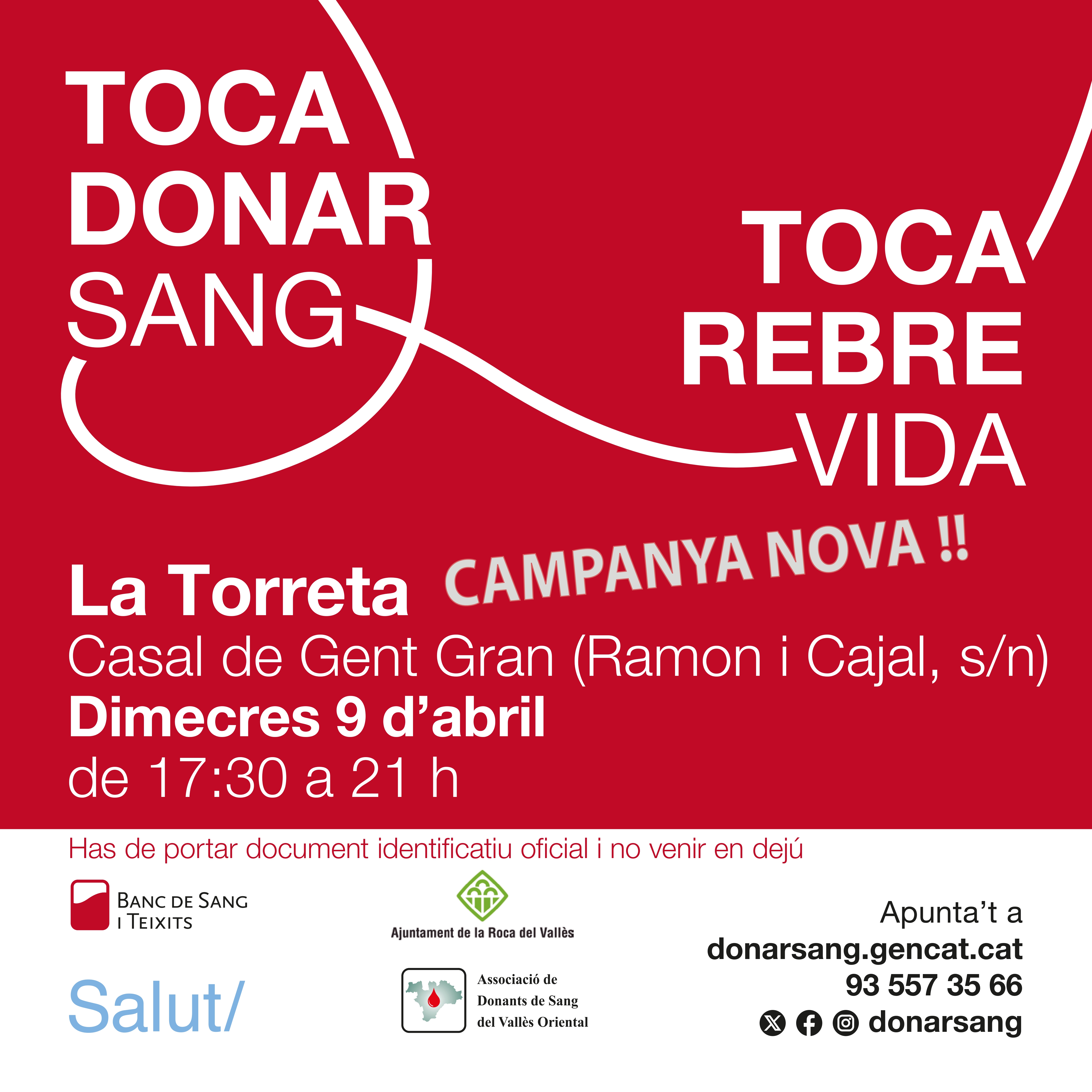Campanya donació de sang