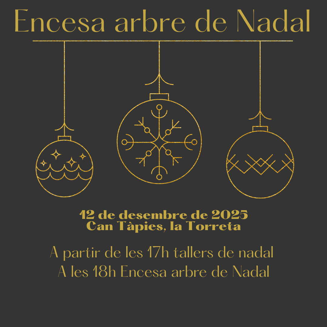 Encesa Arbre de nadal La Torreta