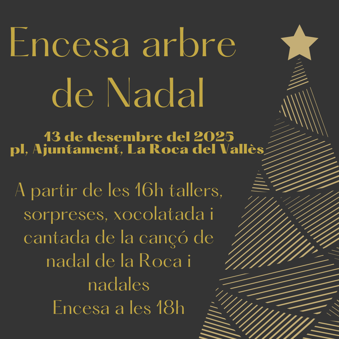 Encesa Arbre de nadal La Roca