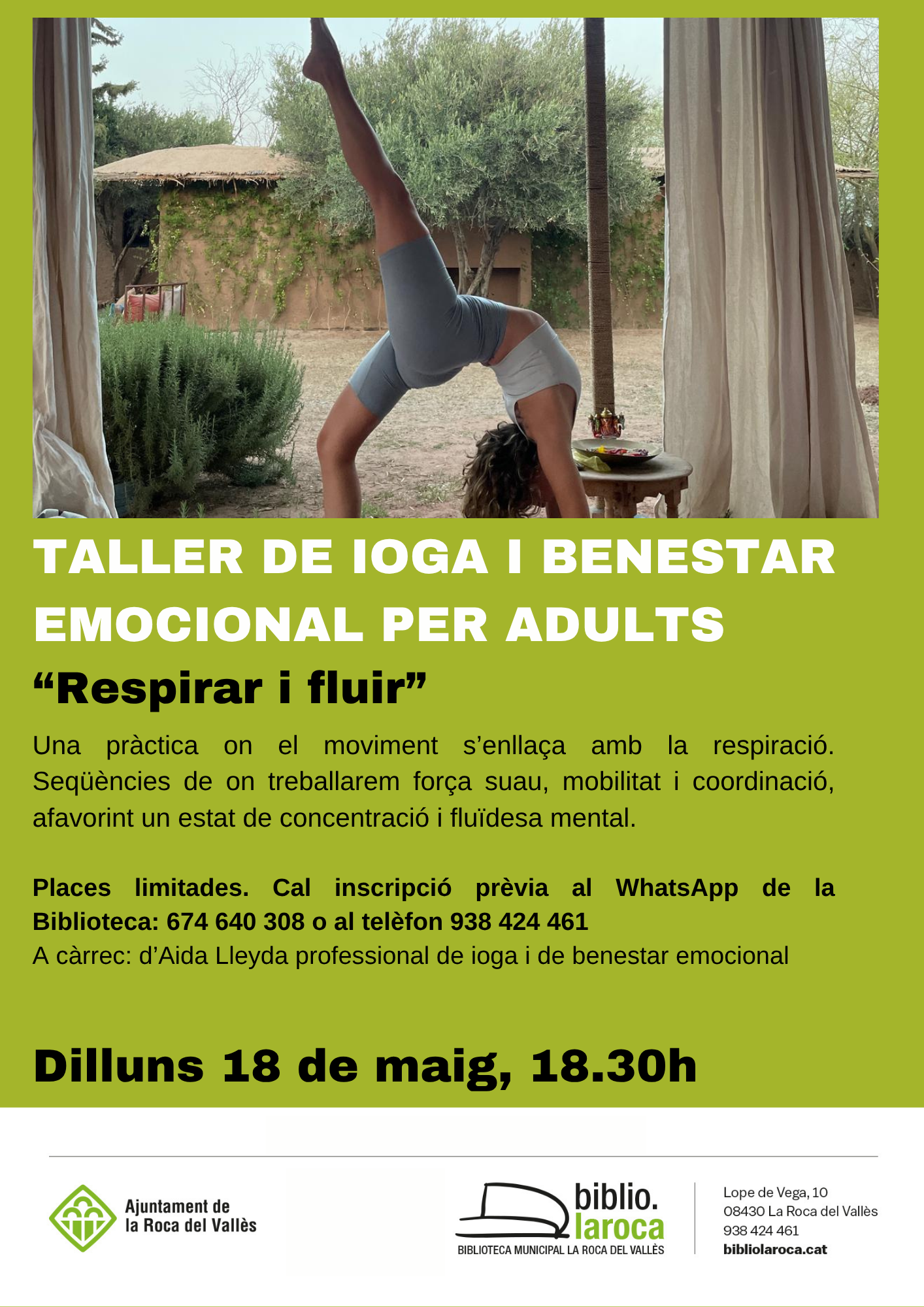 Taller de ioga per adults