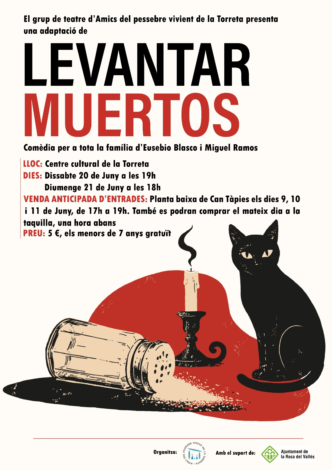Teatre a la Torreta: 'Levantar muertos'
