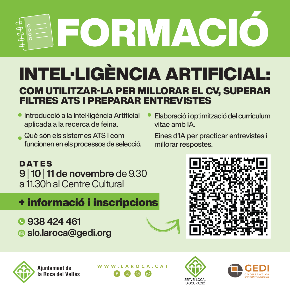Intel&middot;lig&egrave;ncia artificial: com utilitzar-la per millorar el CV, superar filtres ATS i preparar entrevistes