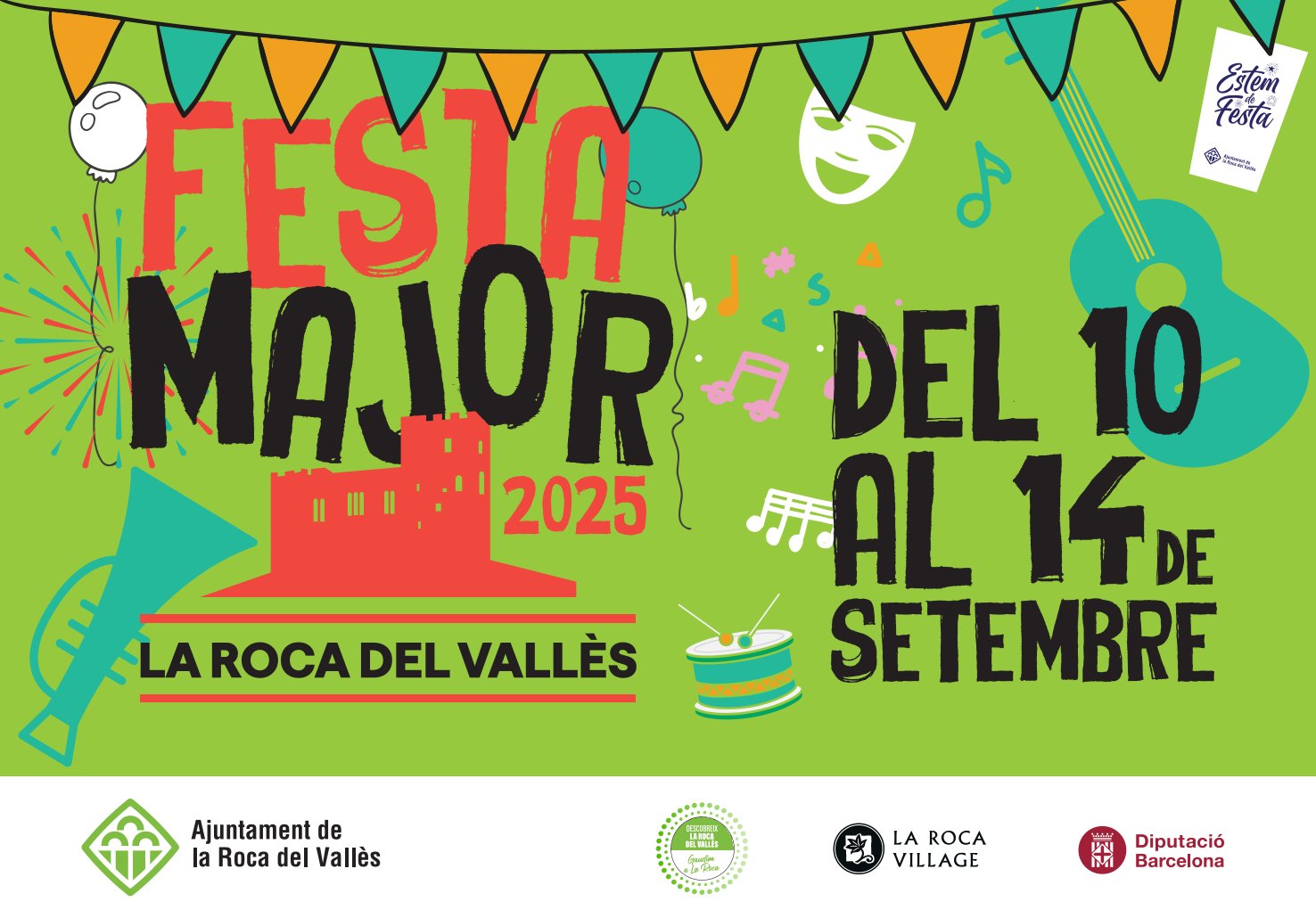 ?s temps de Festa Major a La Roca!