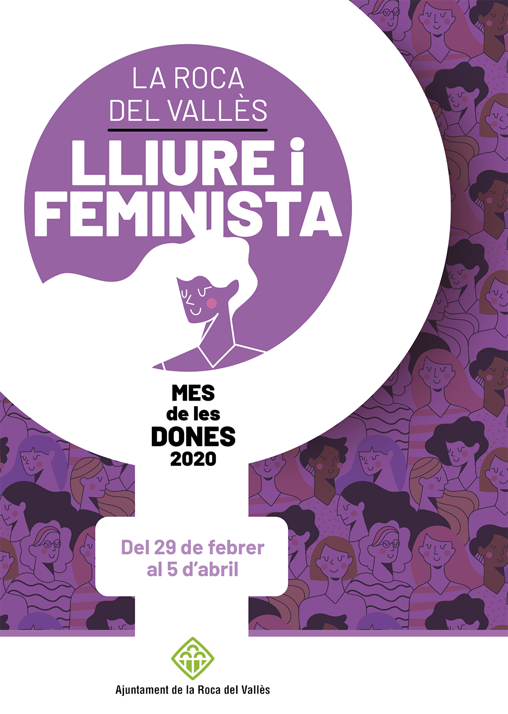 Cartell del Mes de les Dones 2020