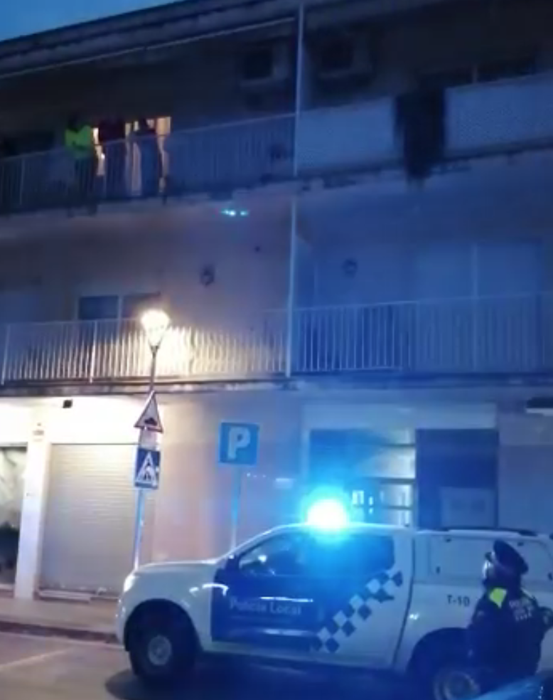 La Policia Local ha dedicat molts esforços a fer especial els aniversaris del veïnat