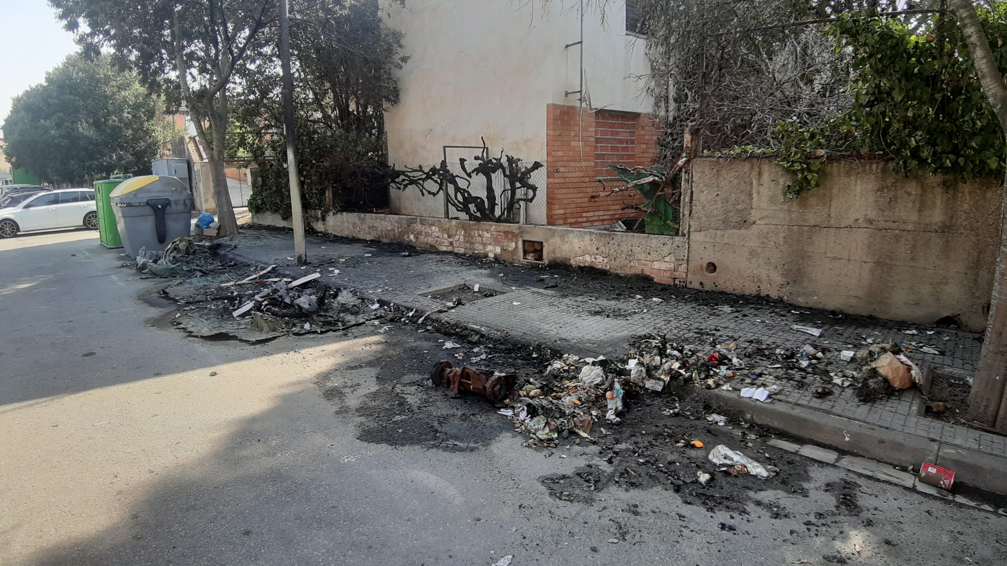 L'Ajuntament resol les incidències causades per diversos actes vandàlics