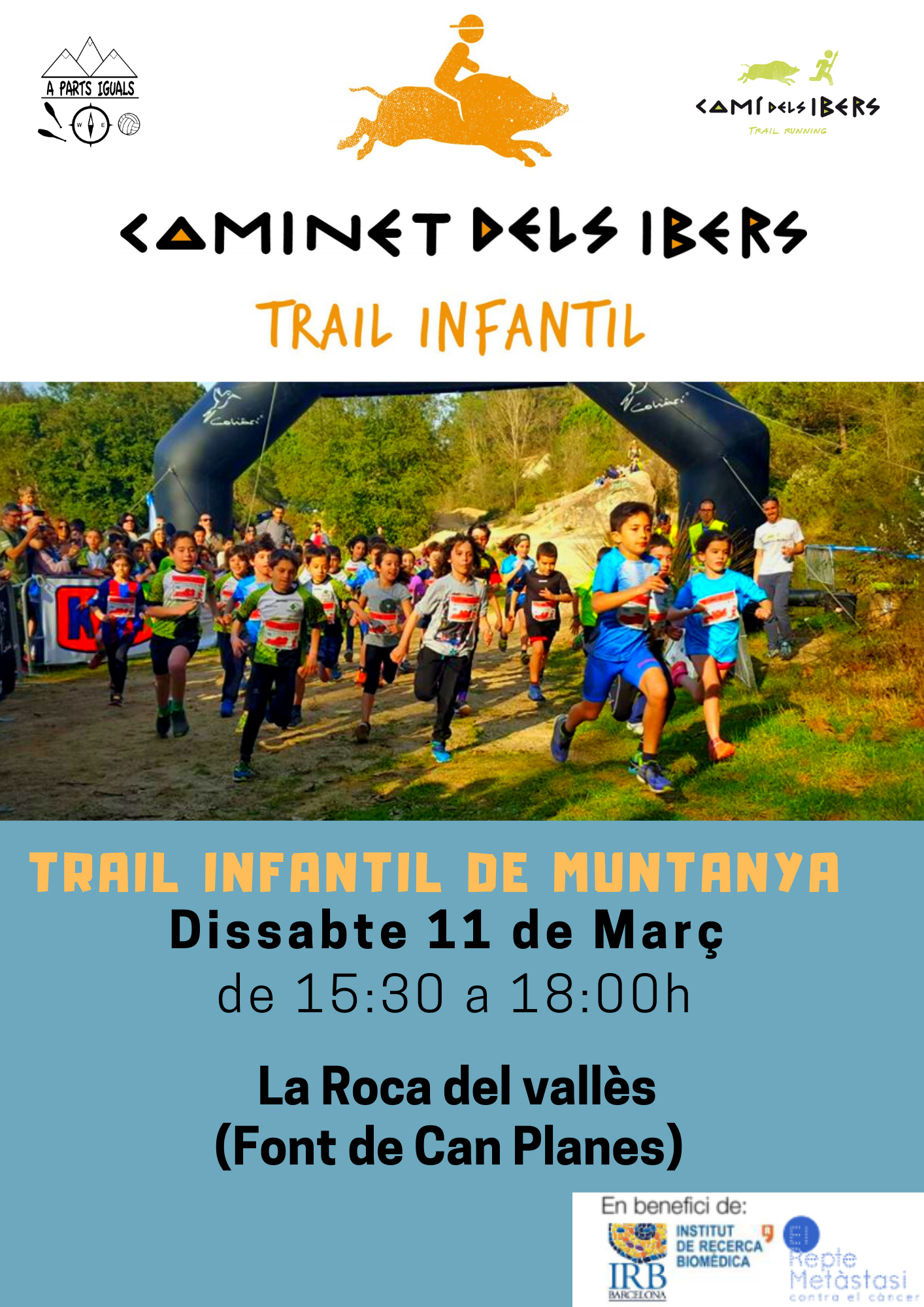 Caminet dels Ibers. Trail infantil de muntanya