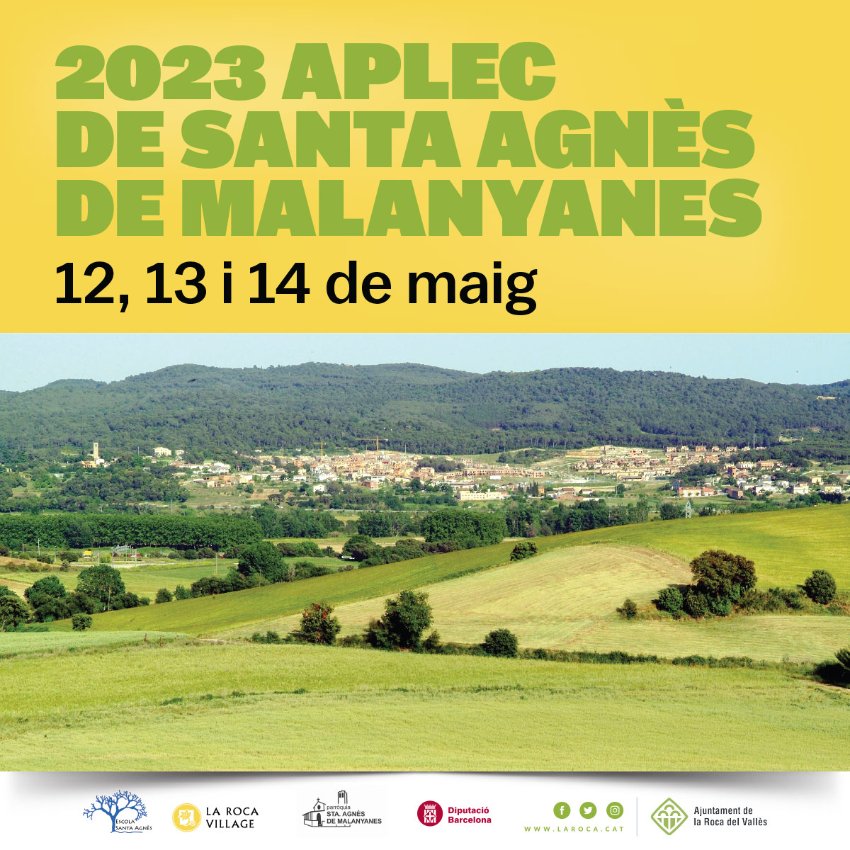 Del 12 al 14 de maig celebrarem el tradicional Aplec de Malanyanes