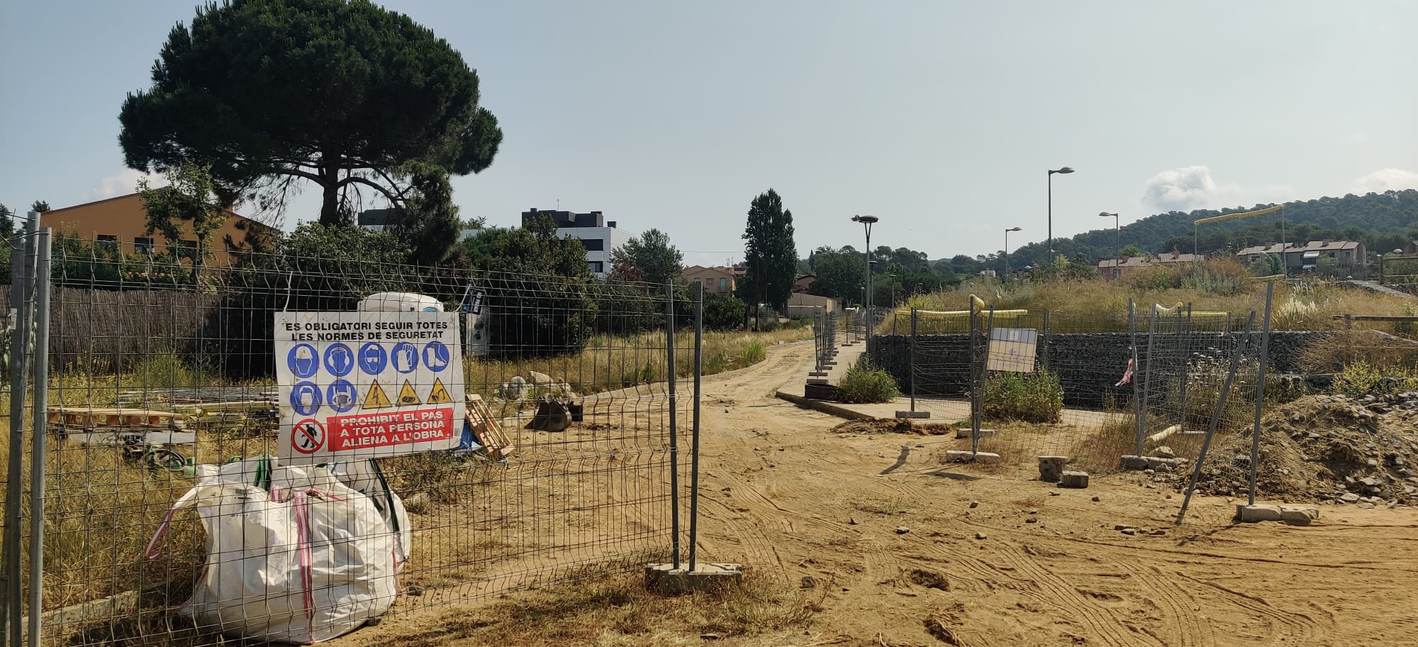 S'inicien les obres per construir la nova Rambla de Santa Agnès