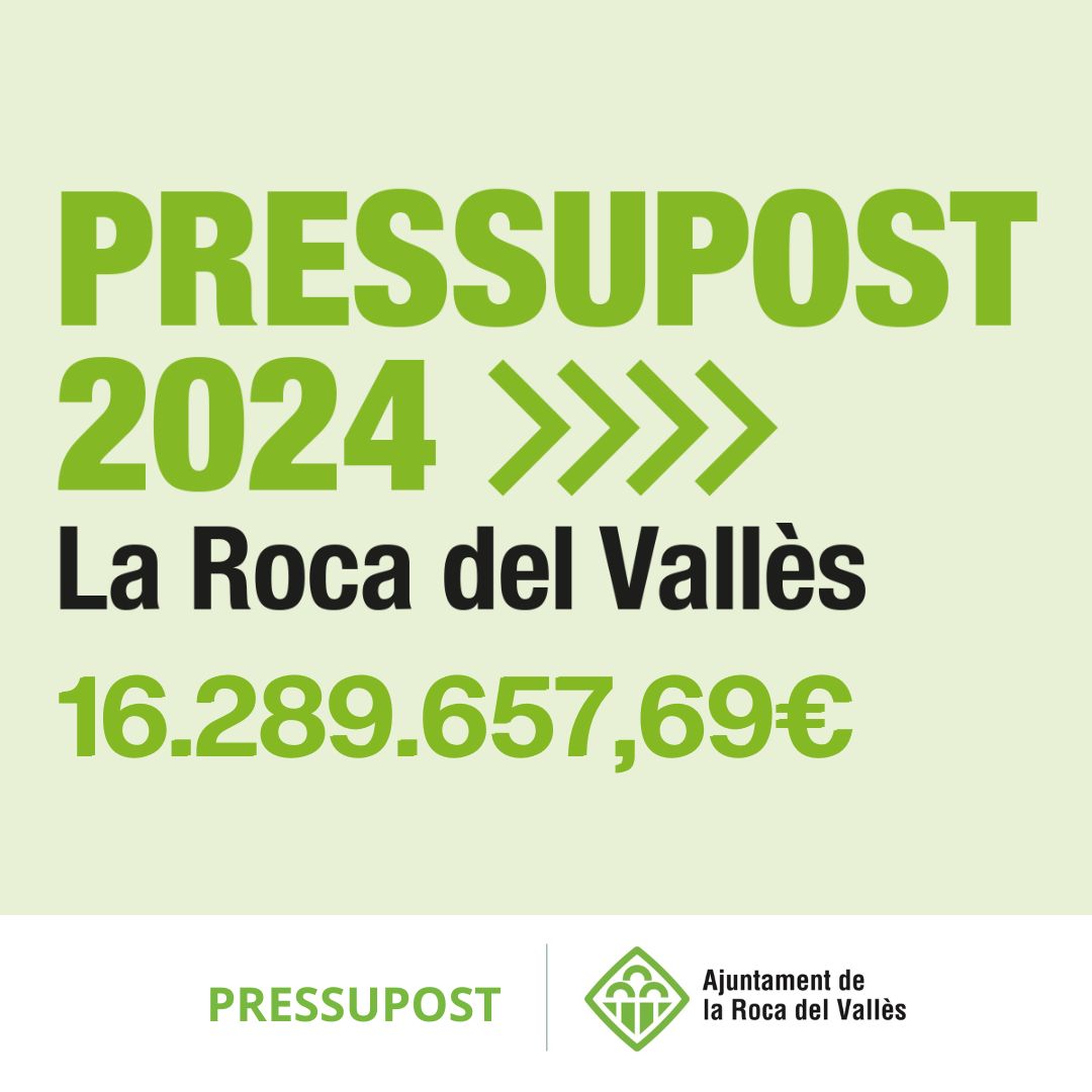 Aprovat el Pressupost pel 2024 amb un acord de consens per seguir avançant en les prioritats del mandat 