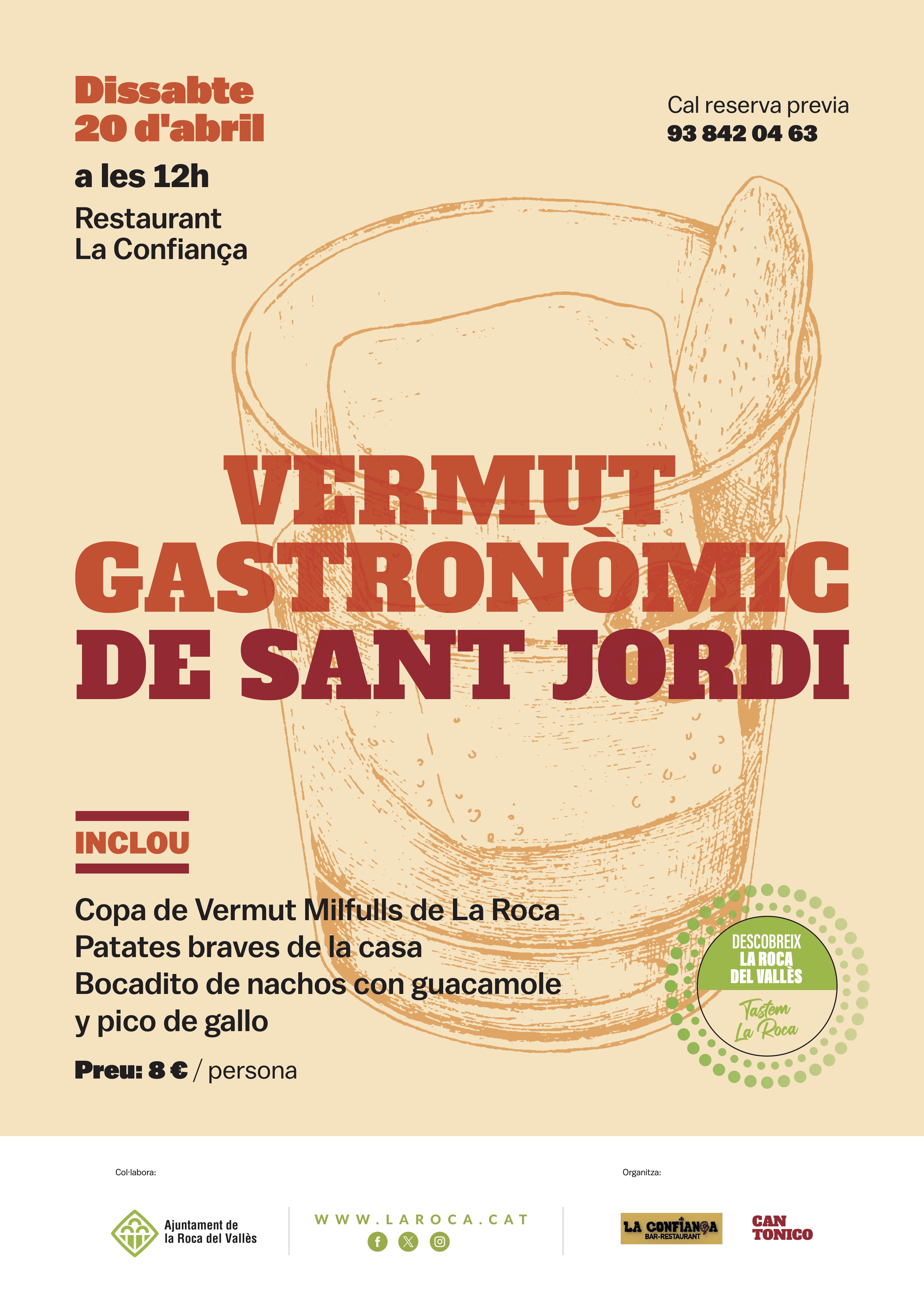 Vermout gastronòmic de Sant Jordi