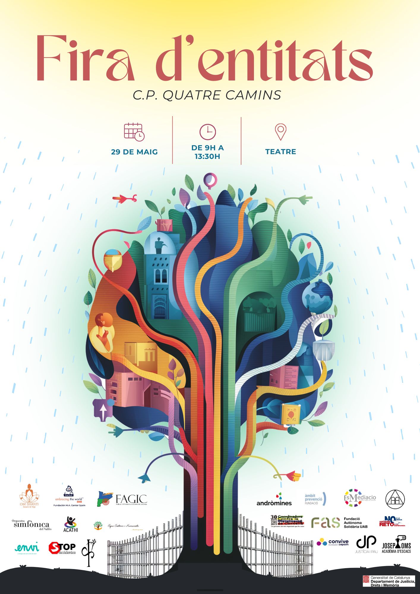 Fira d'entitats Centre Penitenciari Quatre Camins