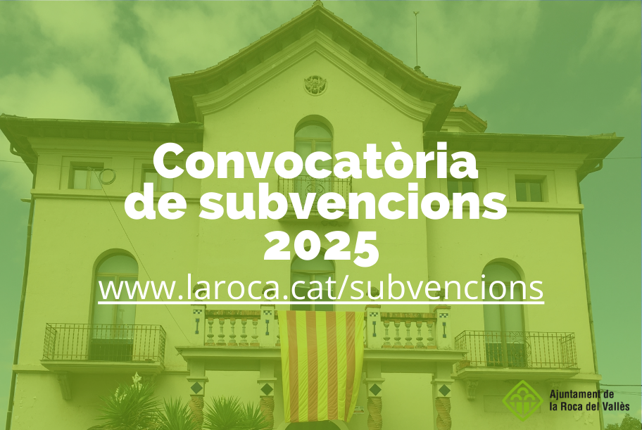 Convocatòries de subvencions 2025