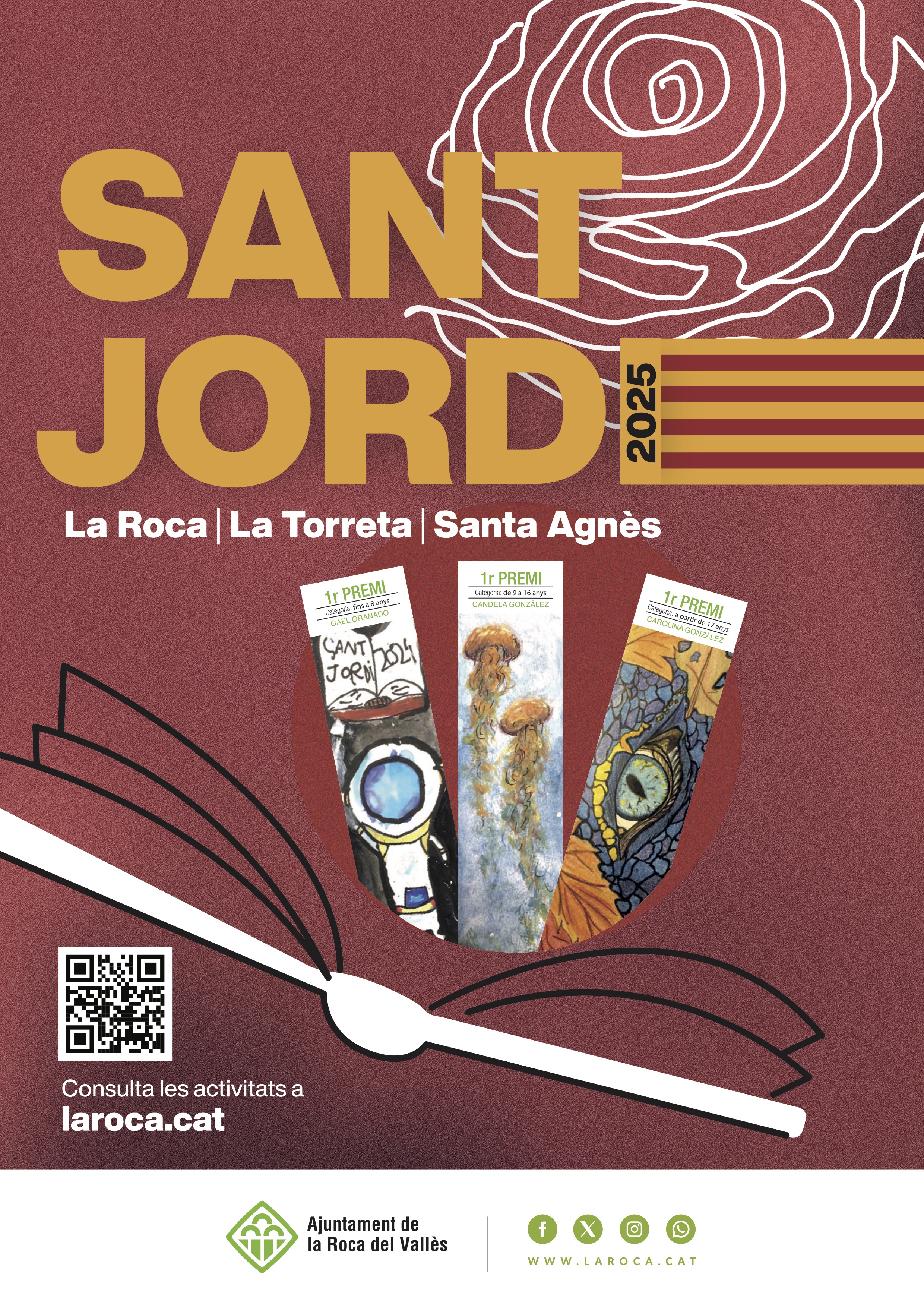 Celebrem Sant Jordi al carrer amb una jornada plena de cultura, llibres i roses