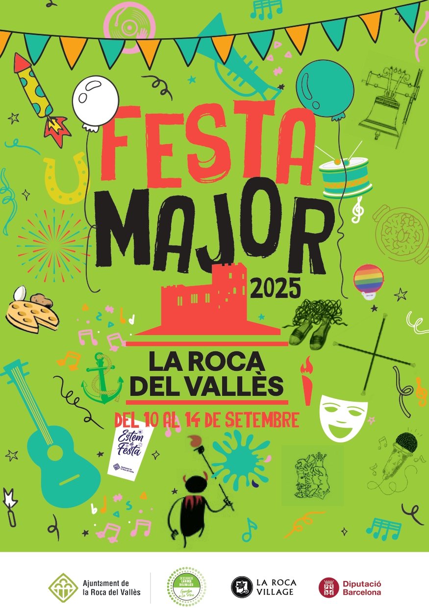 Temps de Festa Major a La Roca del Vallès!