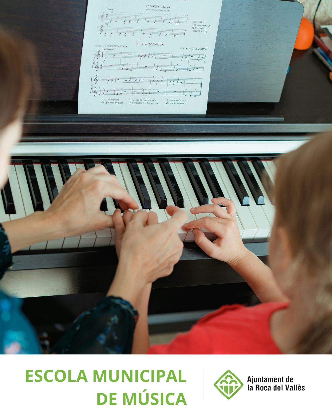 L'Escola Municipal de Música de la Roca obre el període de preinscripció per al curs 2026-2027