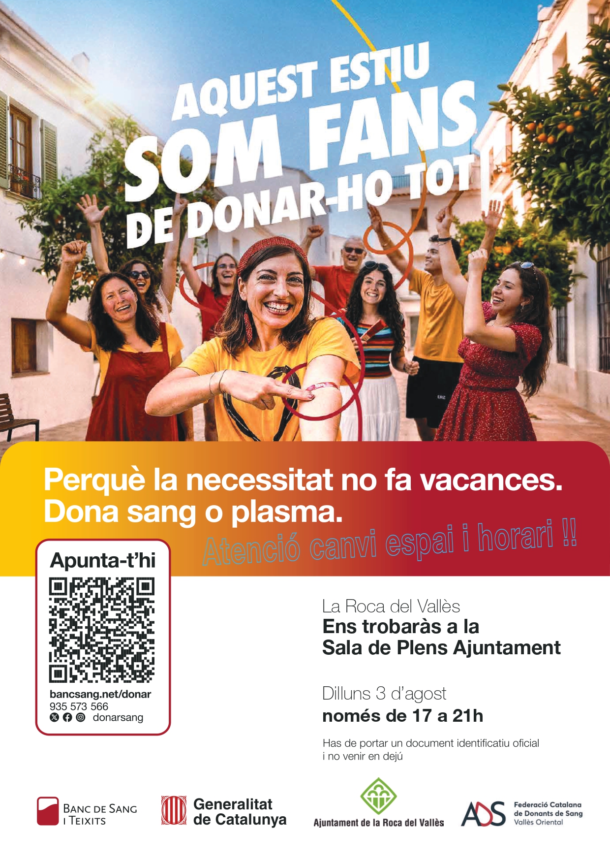 Campanya de donaci&oacute; de sang