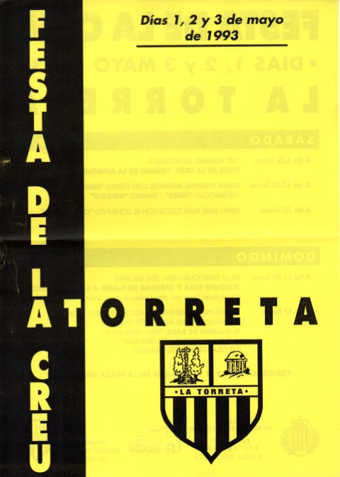 Festa de la Creu 1,2 i 3 maig 1992