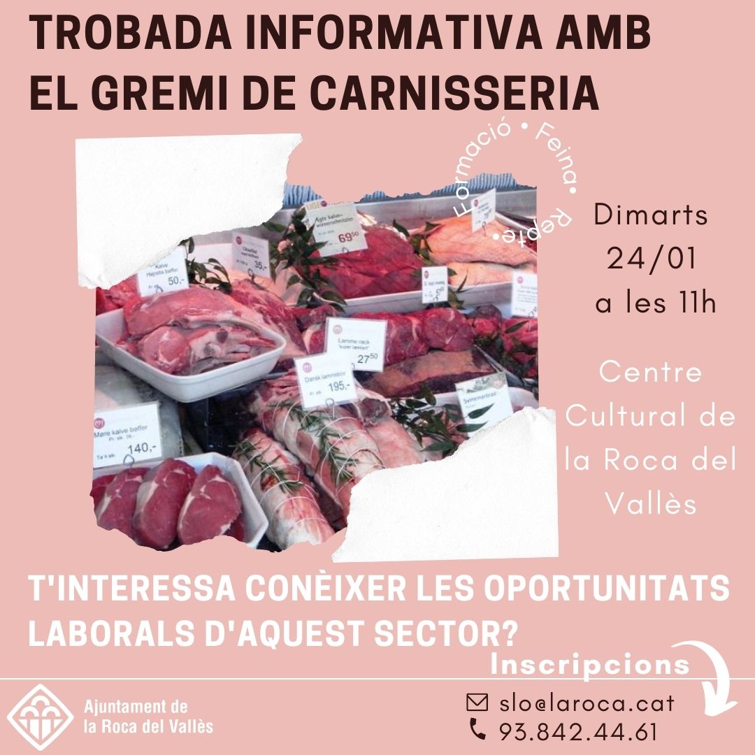 Trobada informativa amb el Gremi de Carnisseria